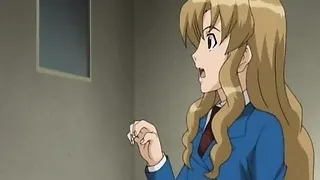 Hentai schoolgirl gets her wet pussy fingered and fucked