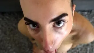 POV Handjob Blowjob cumshot compilation