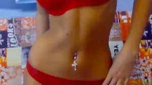 Very cute skinny cam girl plays with her pussy