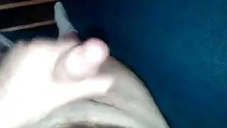 masturbating on the couch