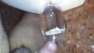 cum in a glass of water