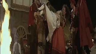 First we see Jennifer Jason Leigh naked as she climbs into