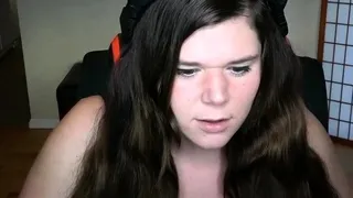 Brunette Solo Webcam Masturbation