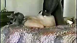 Skank Gets Dicked Down