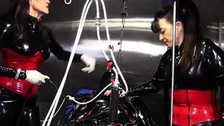 Anal with brunette takes hardcore cumshot