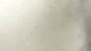 Hairy wife fucks a vibrator and then sucks and fucks hubby.