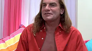 Black haired Asian MILF fucks a big white cock in boots and fishnets