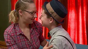Maggie Mayhem and Nic Switch are nerdy role playing mature lesbians
