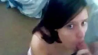 homemade girlfriend blow job 