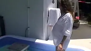 Pregnant amateur and her hot girlfriend