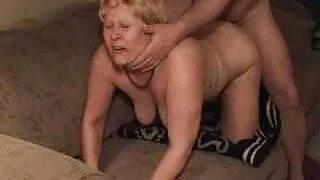 Chubby Wife fucked  On The Couch