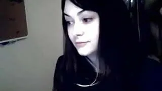 Amateur Brunette With A Pretty Face Plays With Her huge Tits