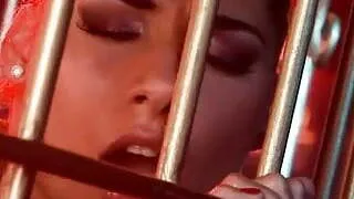 Two hot lesbians in a cage