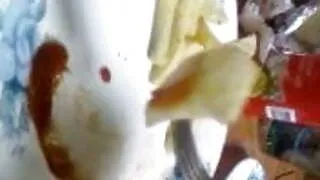 french fries during blowjob