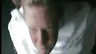 Young Blondie isnt the biggest fan of facial cumshots