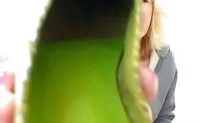 Racquel's Stinky Green Shoes