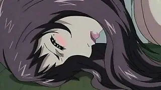 Fantastic hentai nymphet getting round booty licked by a