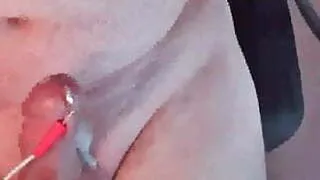 prince albert, prostate milking, electro cum part 2