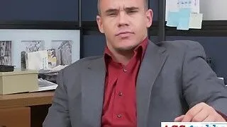 Dark dick destroys amateur boy