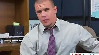 Shaved dick fits perfectly in small butt