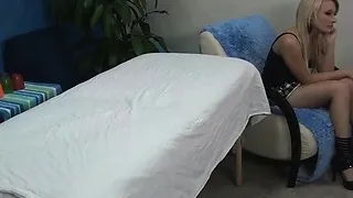 Our hidden spy cameras caught Mallory the massage therapist