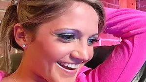 Interracial one on one action with Spring Thomas taking BBC