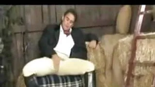 Jacking Off In the Stable