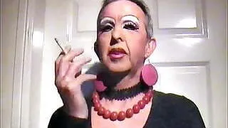 smoking faggot rent boi