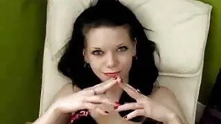 Goth Slut Roxy Loves giving Head