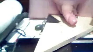 nailed his cock to a board pt2 (with great cumshot ending)