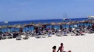 Beach sun bathing couple
