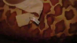 Dad enjoying step daughters bras