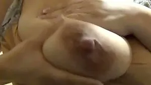 Ashley's huge lactating breasts and nipples