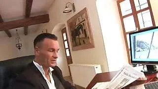 Sexy maid loves pussy and cock