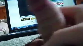 Jerking to a video