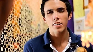 Tarot reading twink manage to bang it hard