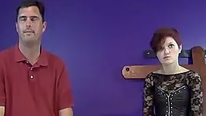 Nasty guy likes it when a kinky mistress bangs him with a strap-on