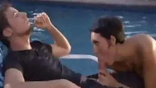 Blowjob near the Pool
