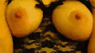 MILF MJ puts her  breasts in your face