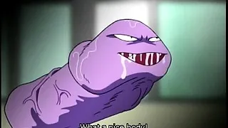 Redhead hentai girl caught and poked all hole by tentacles c