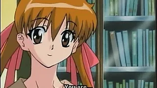 Bondage hentai gets squeezed her tits and fingered pussy