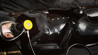 Fetish princesses in latex using bdsm toys