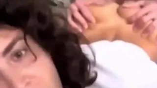 Small titted babe toys her pussy on webcam