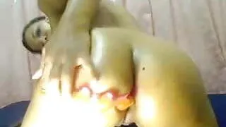 Latin Freak Alicea Fucking Her Ass, Pussy & Mouth