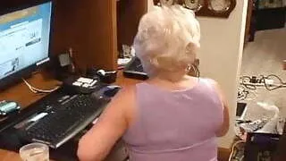 Old lady and young lesbians