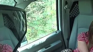 Stupid cunt is dominated and roughfucked