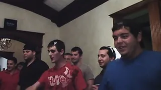 Straight college teens humiliated for their initiation