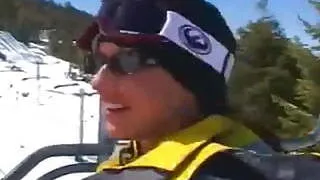 Draussen Schnee - drinnen heisser Dreier