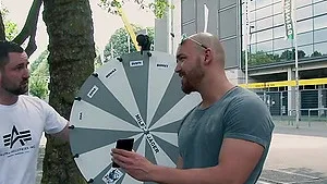 German BBW rides sybian then fucked