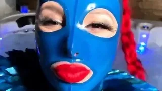 Amateur fetish BDSM action with redhead